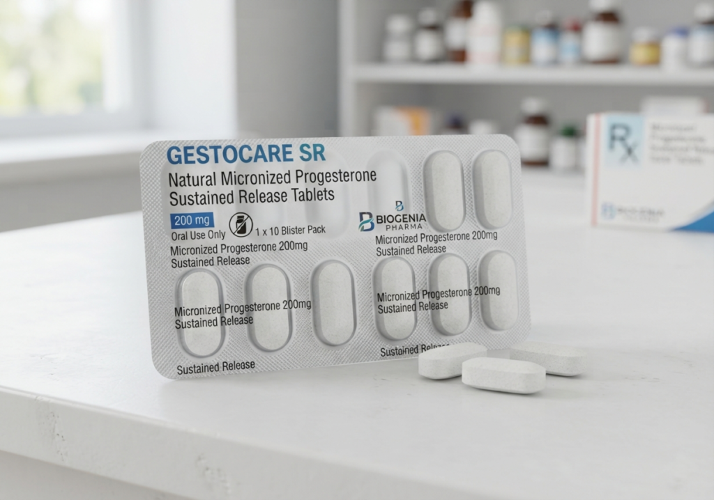 Natural Micronized Progesterone Sustained Release Tablets